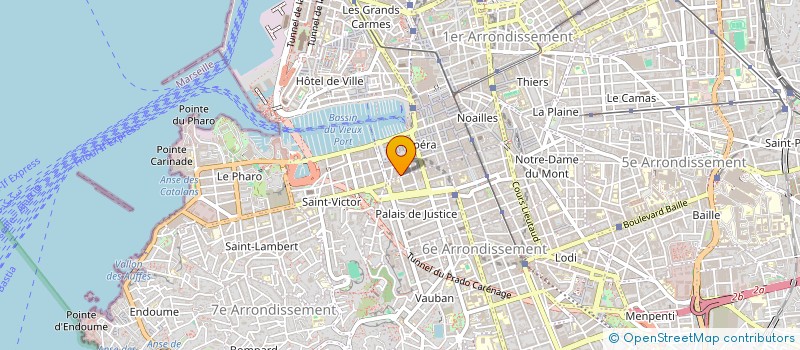 localisation de l'entreprise TICA ENTRETIEN à MARSEILLE