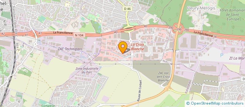 localisation de l'entreprise TICA TRANSPORT  MONTREUIL