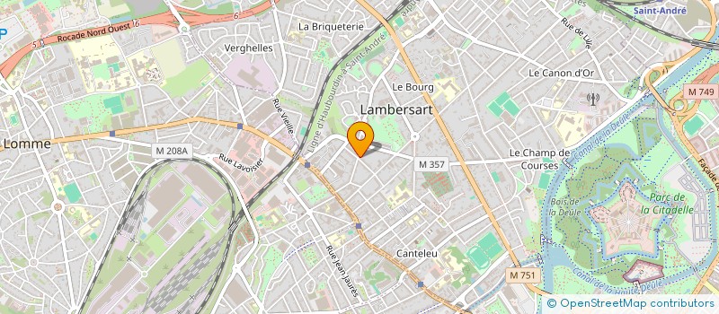 localisation de l'entreprise TICABA  SAINT-ANDRE-LEZ-LILLE