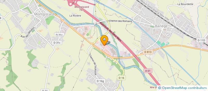 localisation de l'entreprise TICAILLE  AYGUESVIVES