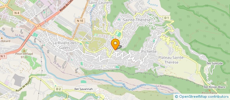 localisation de l'entreprise TICAZ à LA POSSESSION
