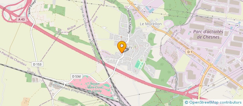 localisation de l'entreprise TICC à GRENAY