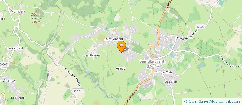 localisation de l'entreprise TICEO  SAINT-LAURENT-D'AGNY