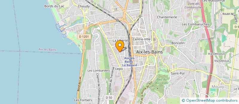 localisation de l'entreprise TICH  AIX-LES-BAINS