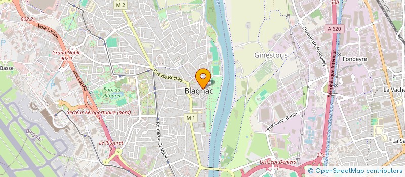 localisation de l'entreprise TICHAYA  BLAGNAC