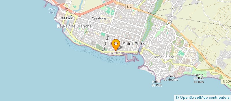 localisation de l'entreprise TICHO à SAINT-PIERRE