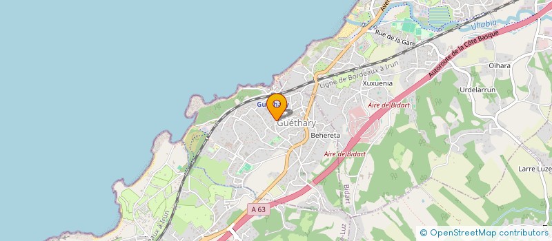 localisation de l'entreprise TICINESE  GUETHARY