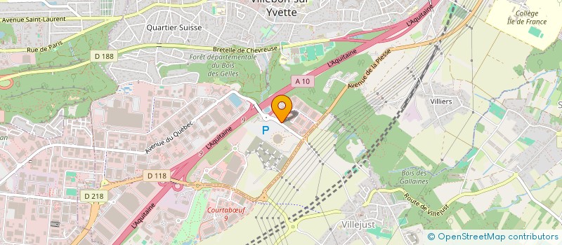 localisation de l'entreprise TICKET EASY SAS à VILLEBON-SUR-YVETTE