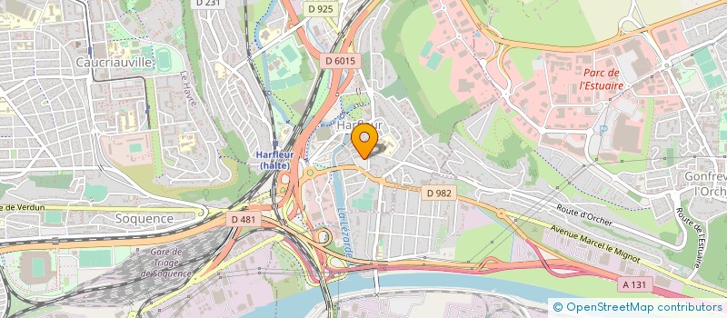 localisation de l'entreprise TICKET SPORT  HARFLEUR