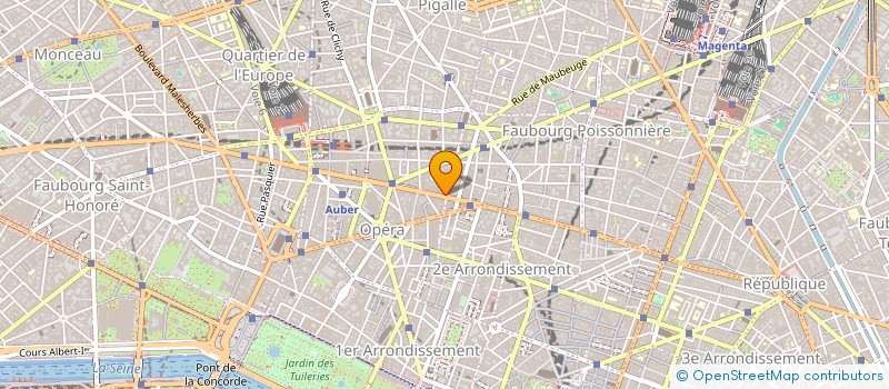 localisation de l'entreprise TICKETAC à PARIS