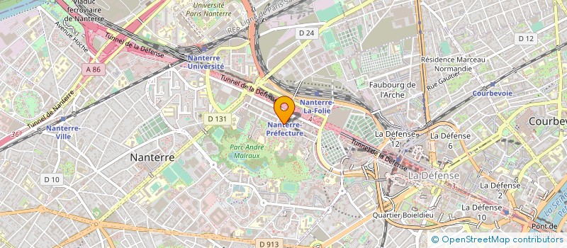 localisation de l'entreprise TICKEY à COLOMBES