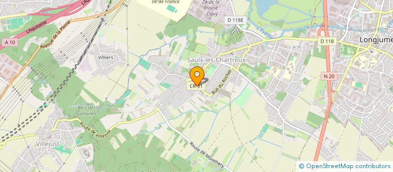 localisation de l'entreprise TICKIE  SAULX-LES-CHARTREUX