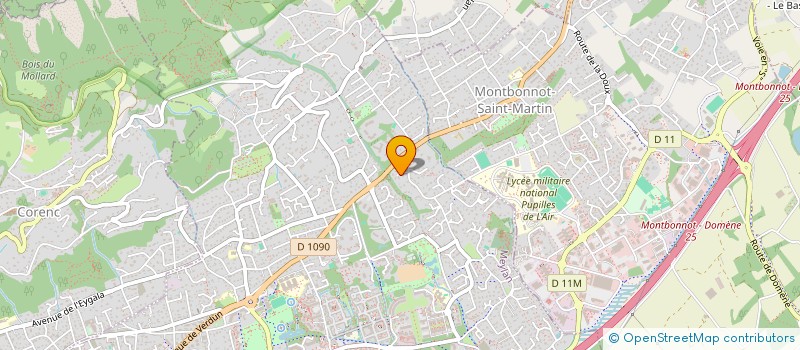 localisation de l'entreprise TICKS à MEYLAN