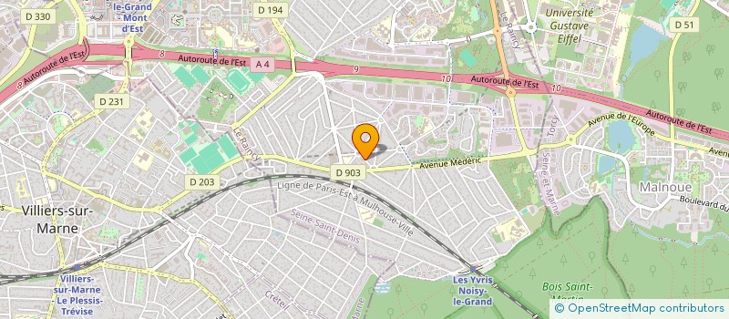 localisation de l'entreprise TICOBAT  NOISY-LE-GRAND