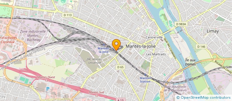 localisation de l'entreprise TICOLIMI  MANTES-LA-JOLIE