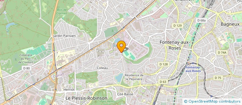 localisation de l'entreprise TICORP  LE PLESSIS-ROBINSON