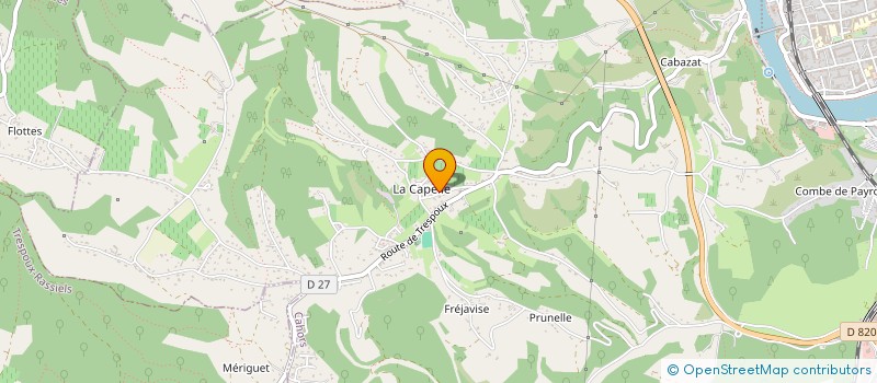 localisation de l'entreprise TICOU  CAHORS