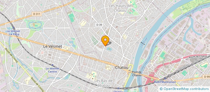 localisation de l'entreprise TICOUAI SECURITE PRIVEE  CHATOU