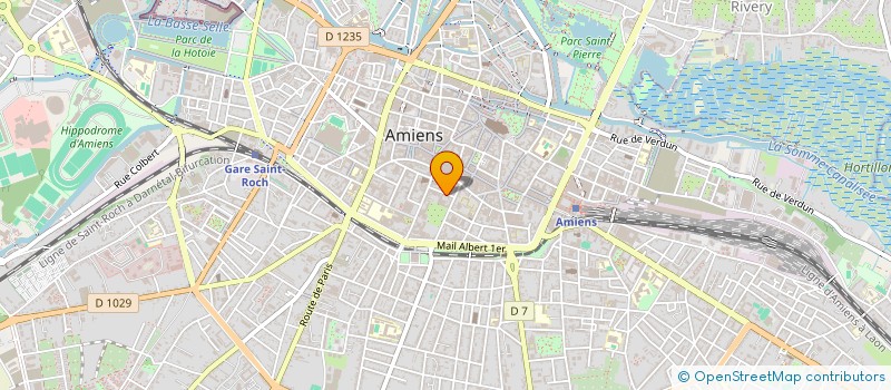 localisation de l'entreprise TICRIS IMMO à AMIENS