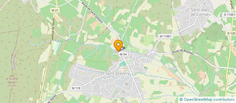 localisation de l'entreprise TICTAC  SAINT-BAUZILLE-DE-MONTMEL