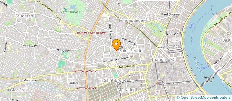 localisation de l'entreprise TICTAC'OS  BORDEAUX