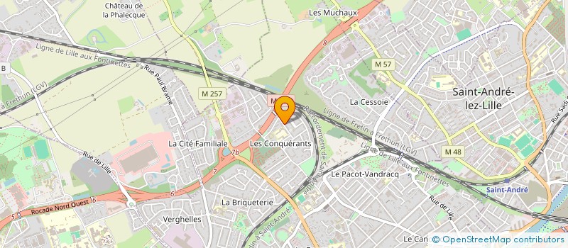 localisation de l'entreprise TICTAC SPORT.FR à LAMBERSART