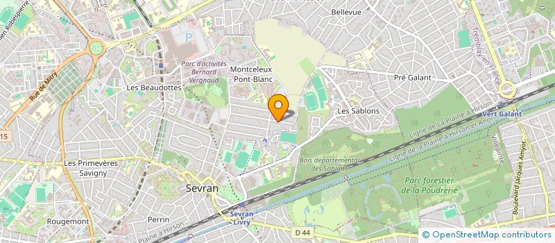 localisation de l'entreprise TICU CONSTRUCT à SEVRAN