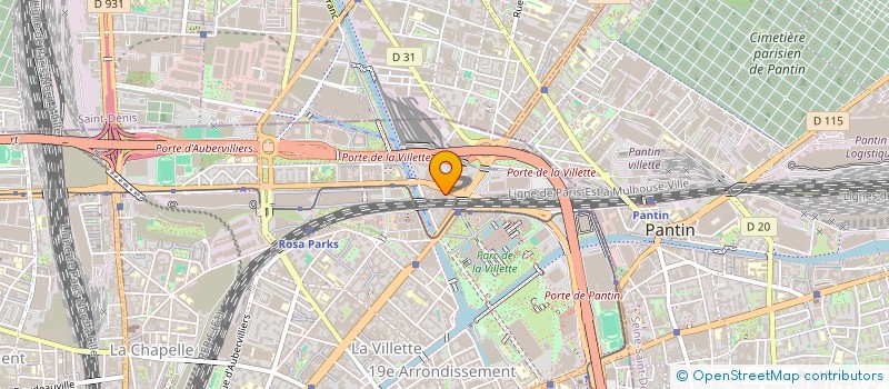 localisation de l'entreprise TICV à PARIS