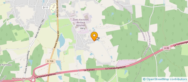 localisation de l'entreprise TICY  MONTPON-MENESTEROL