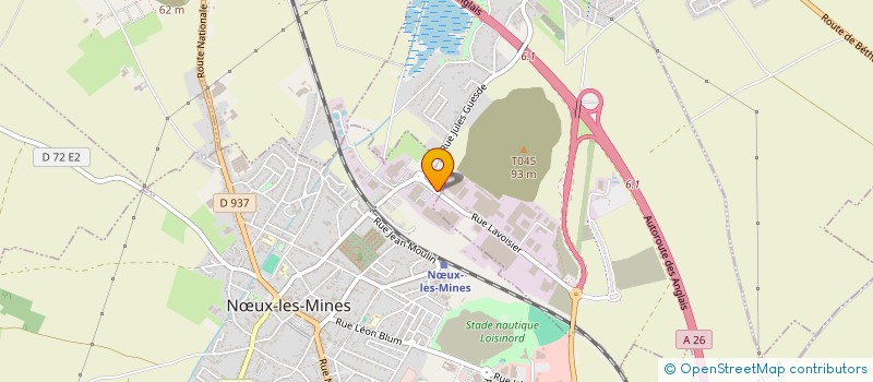 localisation de l'entreprise TID à NŒUX-LES-MINES