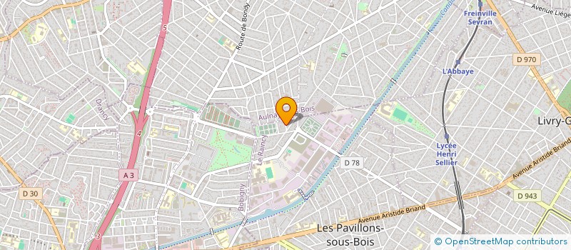 localisation de l'entreprise TID TRANSPORT à LES PAVILLONS-SOUS-BOIS