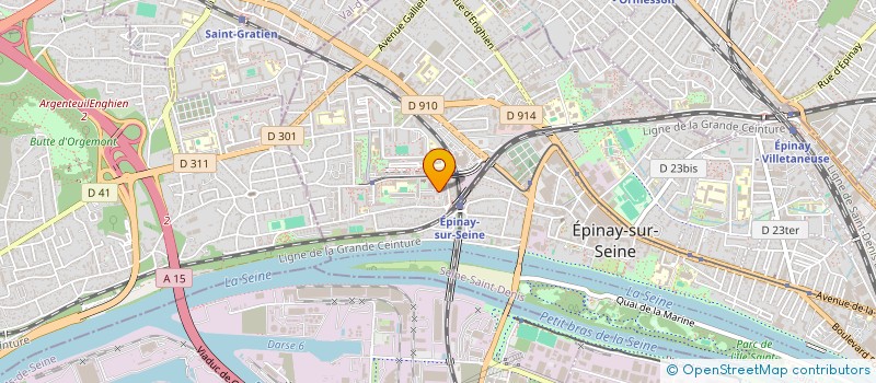 localisation de l'entreprise TIDALYS à EPINAY-SUR-SEINE