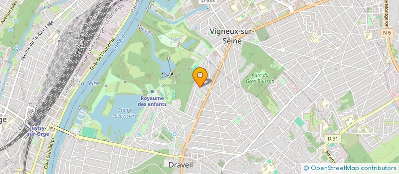 localisation de l'entreprise TIDDISTECH à DRAVEIL