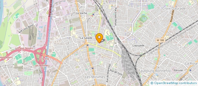 localisation de l'entreprise TIDE COMPAGNY  TOULOUSE