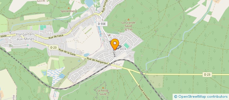 localisation de l'entreprise TIDJEE à FALCK