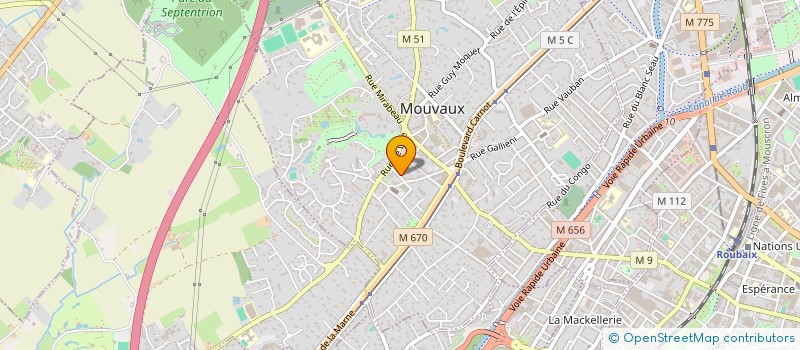 localisation de l'entreprise TIDJEE X LATTICE MEDICAL  MOUVAUX