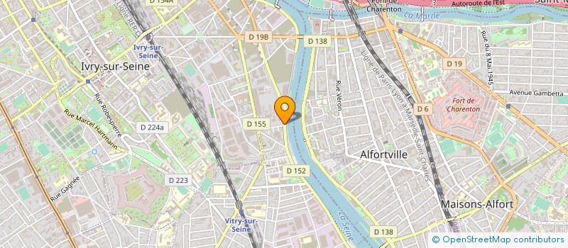 localisation de l'entreprise TIDL à VITRY-SUR-SEINE