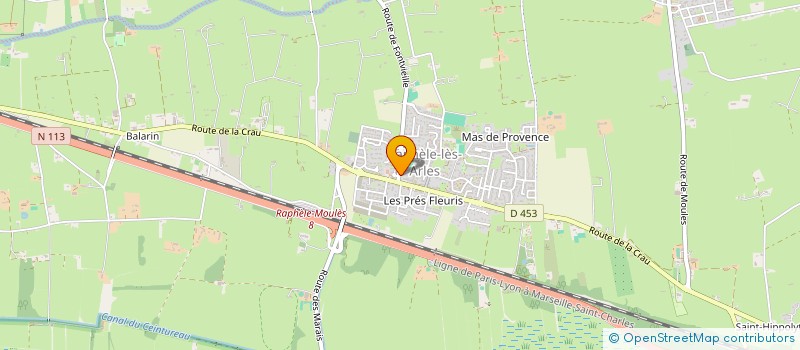 localisation de l'entreprise TIDR à ARLES