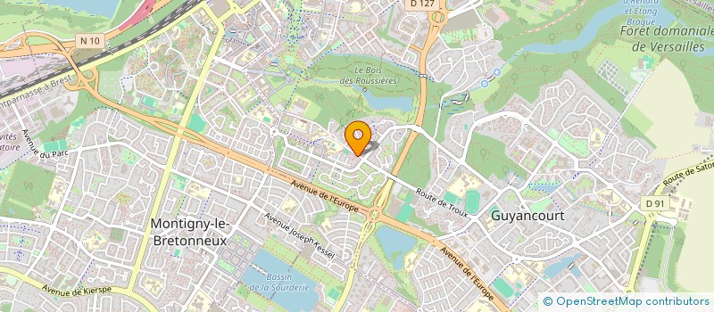 localisation de l'entreprise TIDRINE  GUYANCOURT