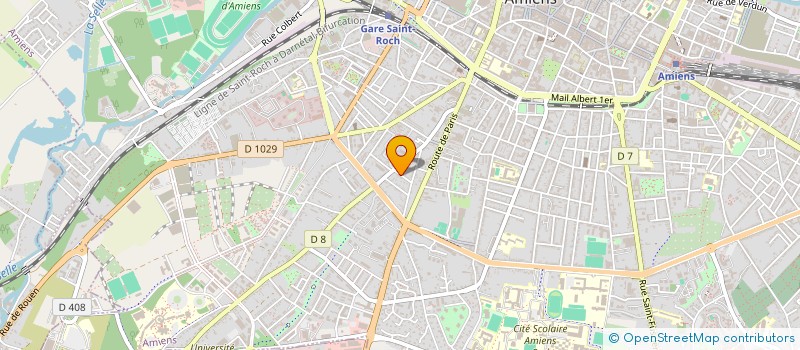 localisation de l'entreprise TIDUS  AMIENS