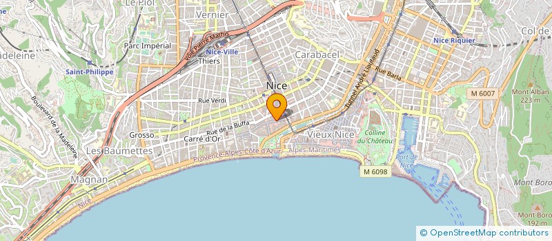 localisation de l'entreprise TIDY STYLE à NICE