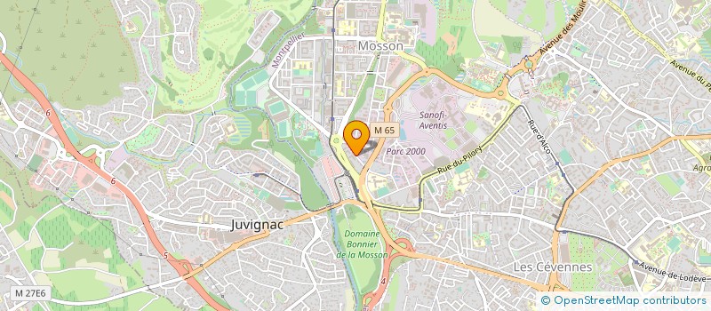 localisation de l'entreprise TIE-1 à MONTPELLIER