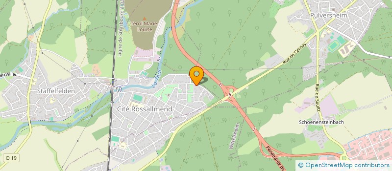 localisation de l'entreprise TIE  STAFFELFELDEN