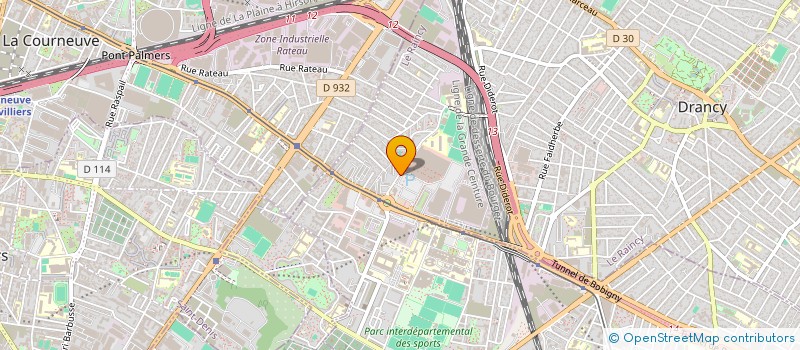 localisation de l'entreprise TIE DRANCY à DRANCY