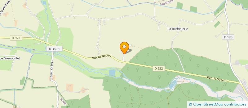 localisation de l'entreprise TIE UP à MONTIGNY LE CHARTIF