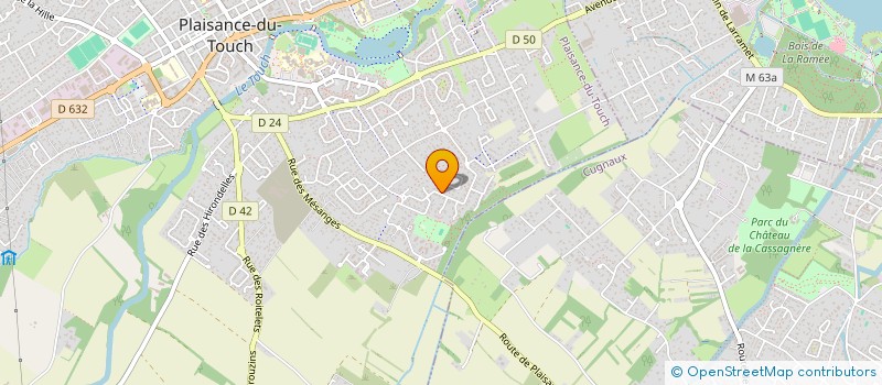 localisation de l'entreprise TIEFENBACH CONSULTING à PLAISANCE-DU-TOUCH