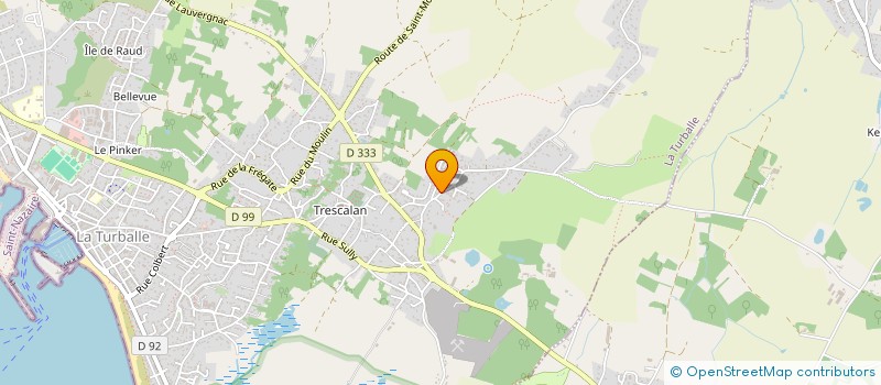 localisation de l'entreprise TIEGEZH  LA TURBALLE