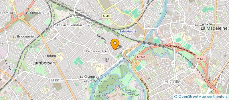 localisation de l'entreprise TIEGEZH à LAMBERSART