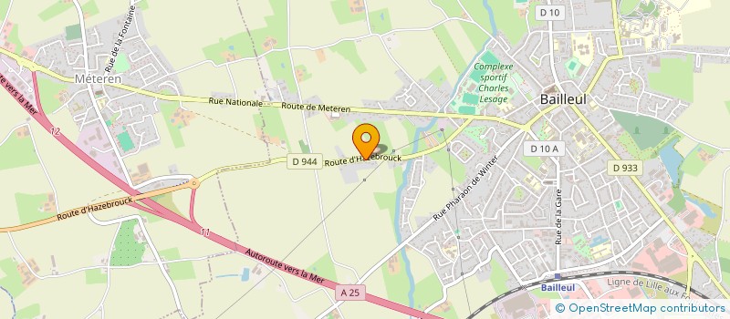 localisation de l'entreprise TIEGHEM à BAILLEUL