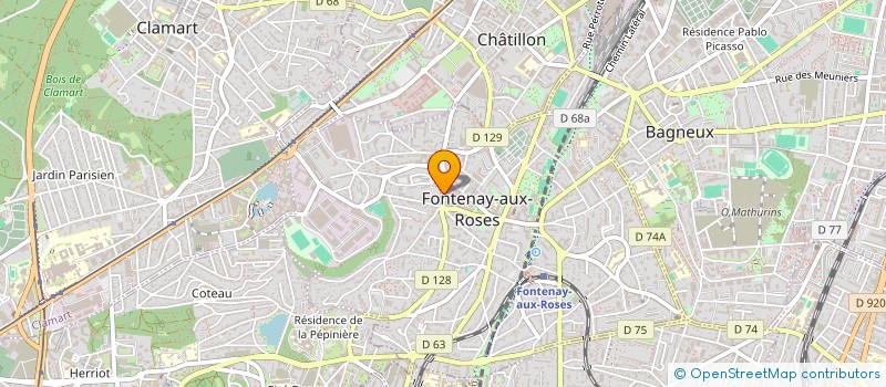 localisation de l'entreprise TIEH à FONTENAY-AUX-ROSES